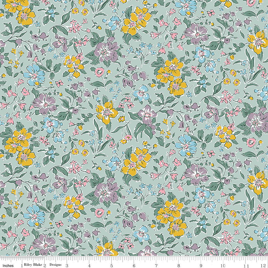 PREORDER - Heirloom Spring - Spring Petals A - Liberty Fabrics - 01667 ...