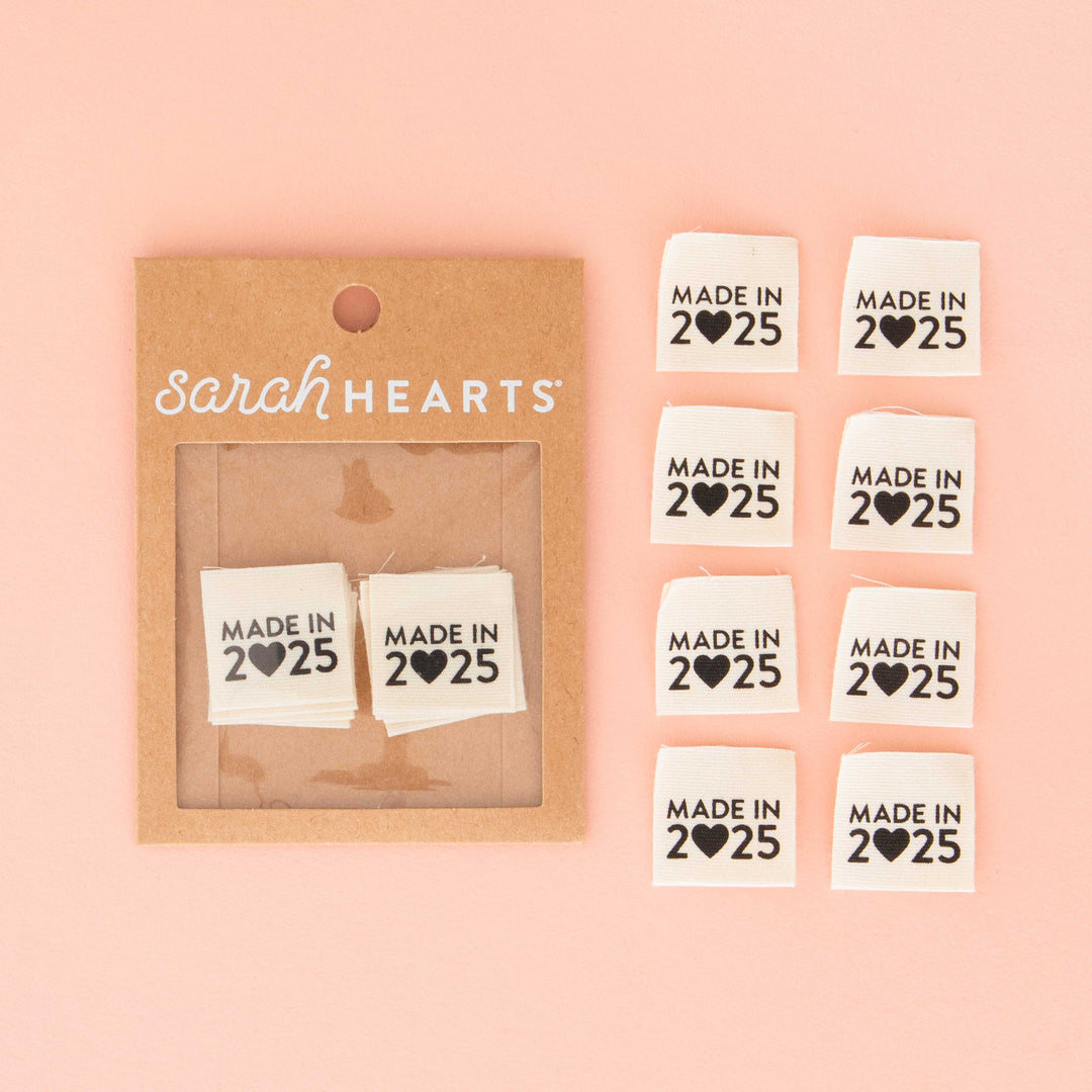 Sarah Hearts - Made in 2025 Labels - LC220