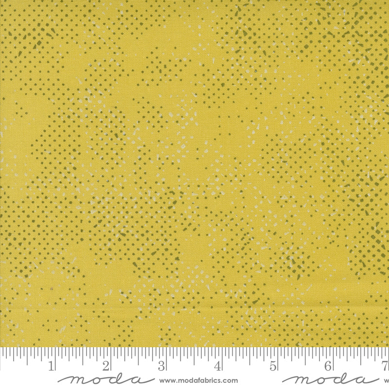PREORDER - Olive You - Spotted in Maize - Zen Chic - 1660 228 - Half Yard