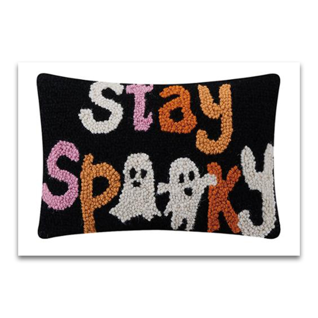 Wool Hook Pillow Stay Spooky - Moda - 31AV83C12OB