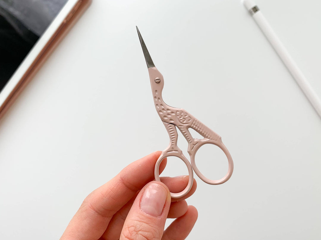 Stork Scissors - Burnt Orange