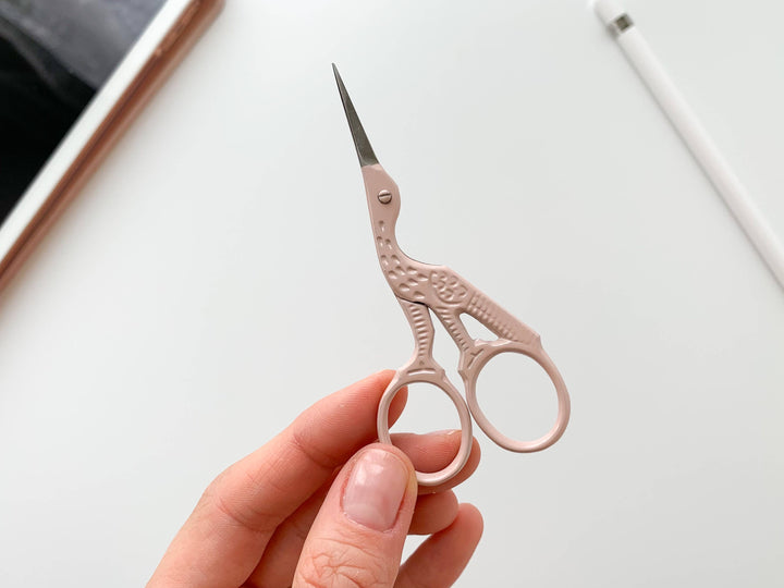 Stork Scissors - Burnt Orange