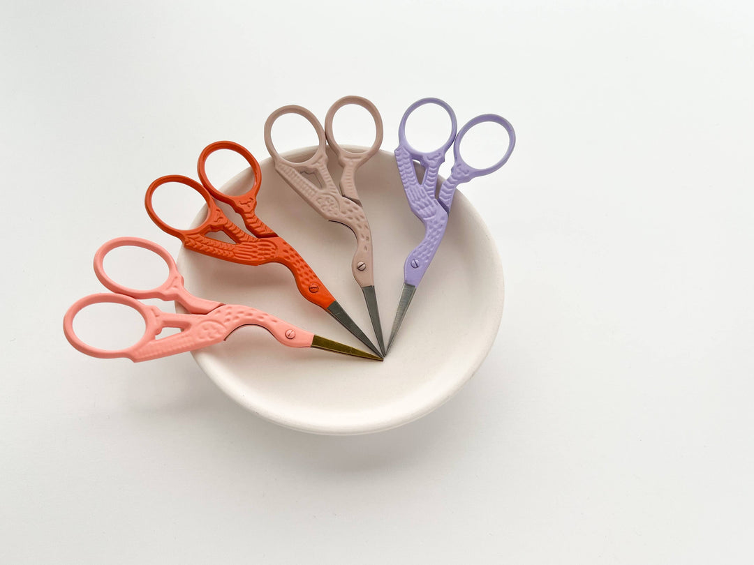 Stork Scissors - Burnt Orange