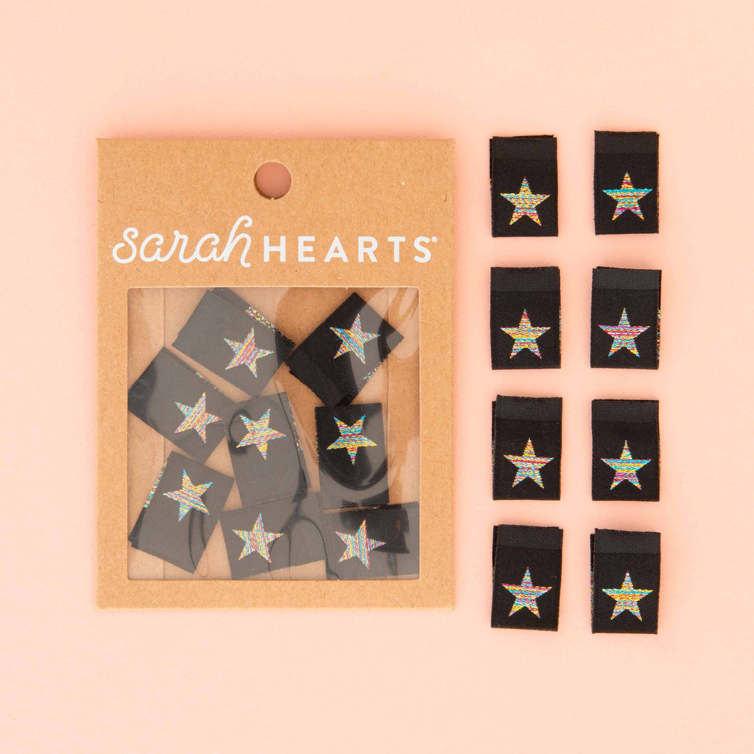 Sarah Hearts - Metallic Rainbow Labels - LP222