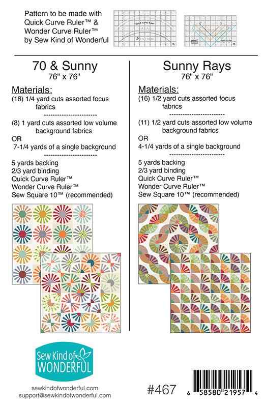 70 & Sunny/Sunny Rays G - SKW 467 - Printed Pattern