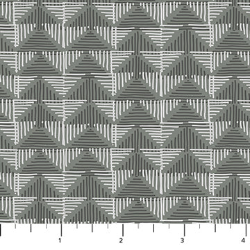 Snowfall - Chevron in Gray -Pippa Shaw - 91033M-94