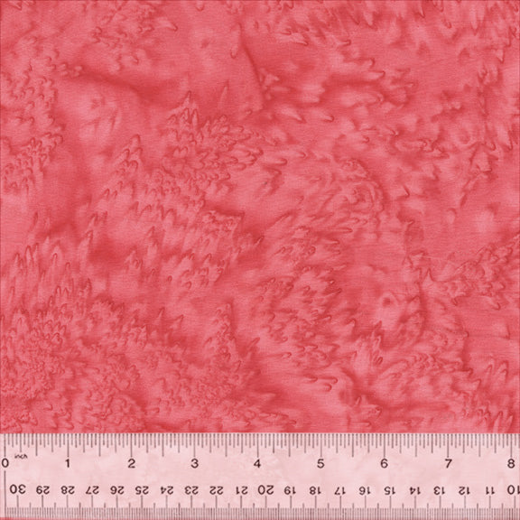 A closeup shot of the quilting fabric pattern called BeColourful Blush, designed by Jacqueline de Jonge, in the bubbles colorway. The SKU is BCB9Q-X.