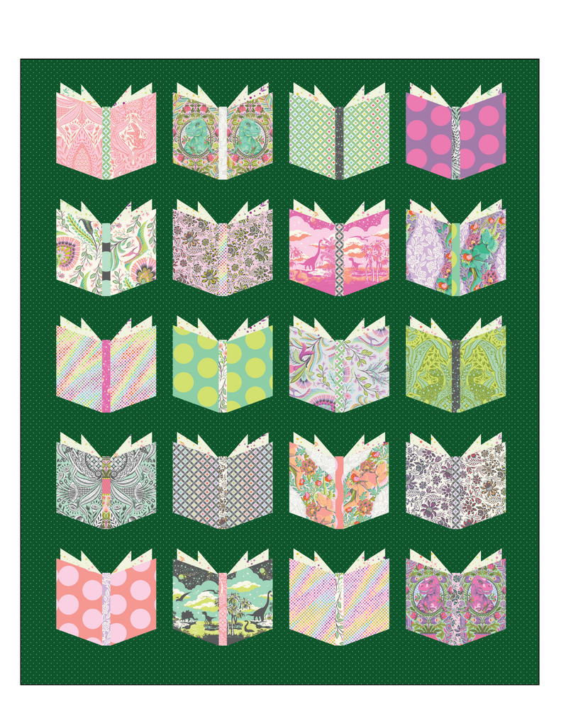 PREORDER - The Big Bang Quilt Kit featuring Roar! from Tula Pink -  KIT2QTTP.BIGBANG