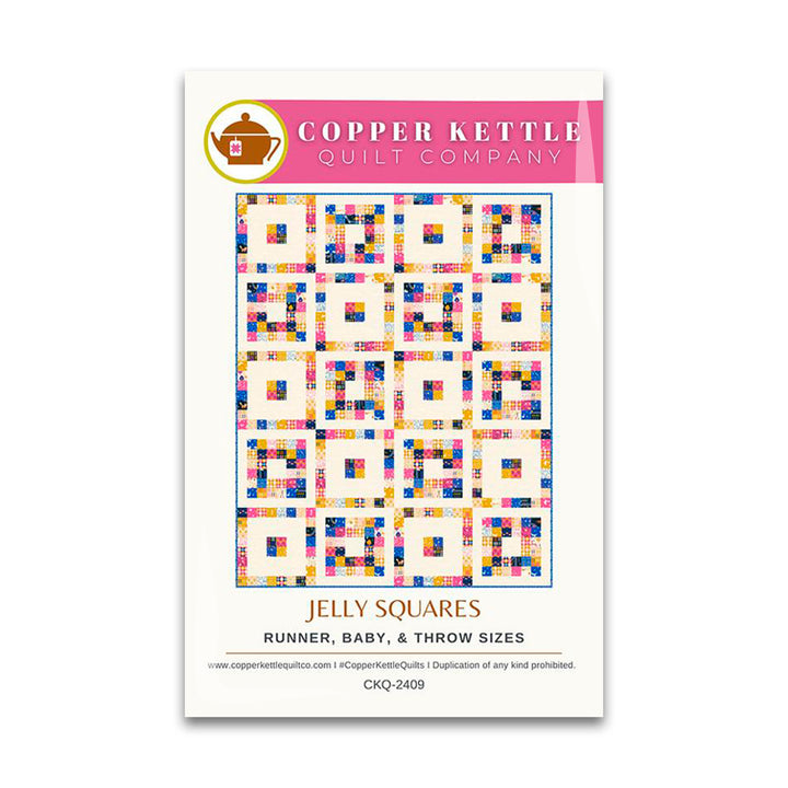 PREORDER - Jelly Squares Quilt Pattern - Sarah Sumbera - CKQ 2409 - Printed Pattern