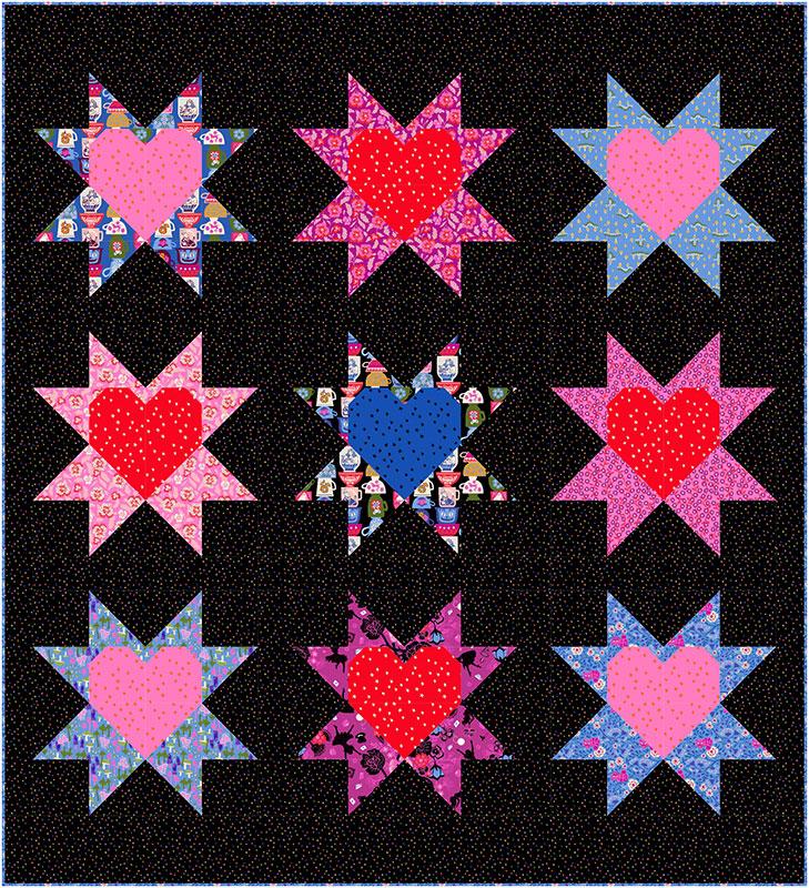 PREORDER - Wonderland Quilt Pattern - Sarah Sumbera - CKQ 2419 - Printed Pattern