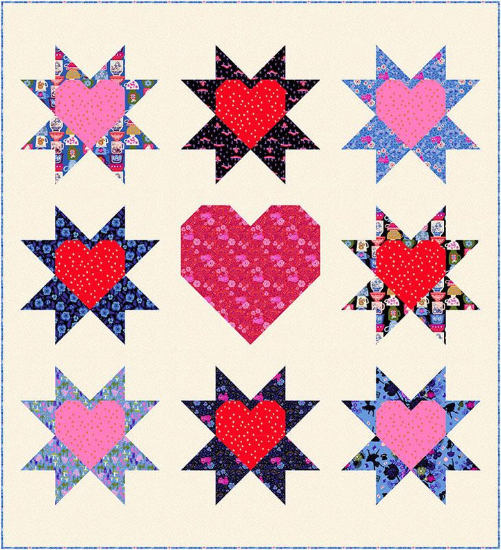 PREORDER - Wonderland Quilt Pattern - Sarah Sumbera - CKQ 2419 - Printed Pattern