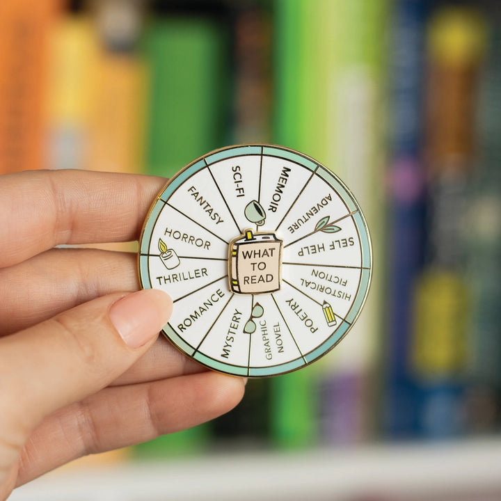 What to Read Interactive Enamel Pin - Occasionalish