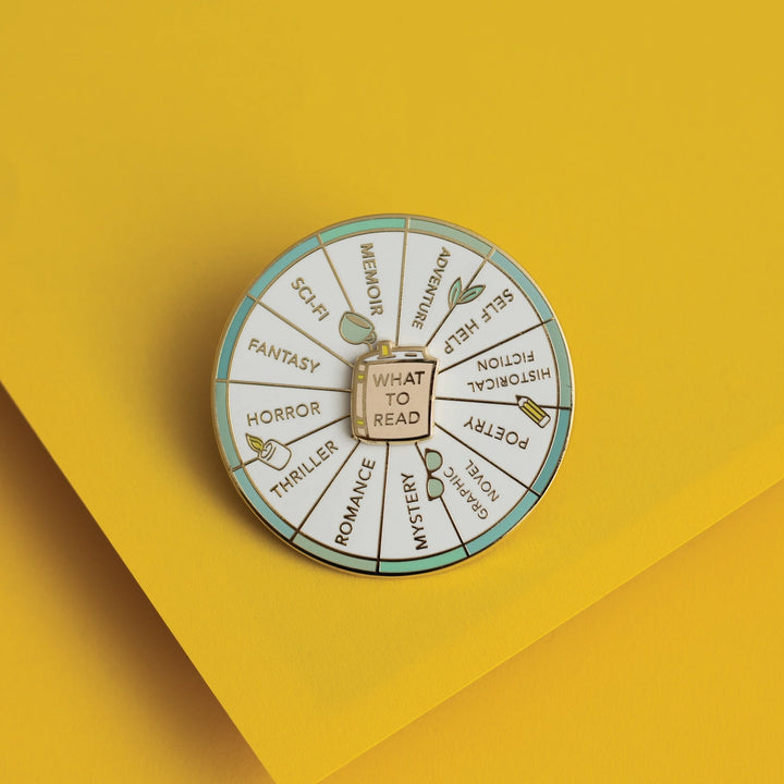 What to Read Interactive Enamel Pin - Occasionalish