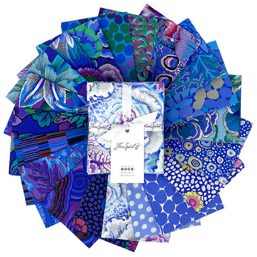 Kaffe Classics Plus (Lake) - Fat Quarter Bundle, 20 pieces - by Kaffe Fassett Collective