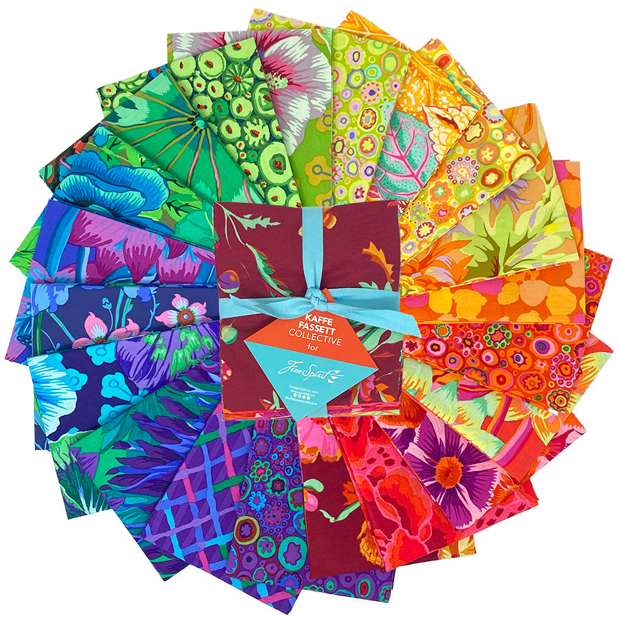 Kaffe Classics Plus (Spectrum) - Fat Quarter Bundle, 20 pieces - by Kaffe Fassett Collective