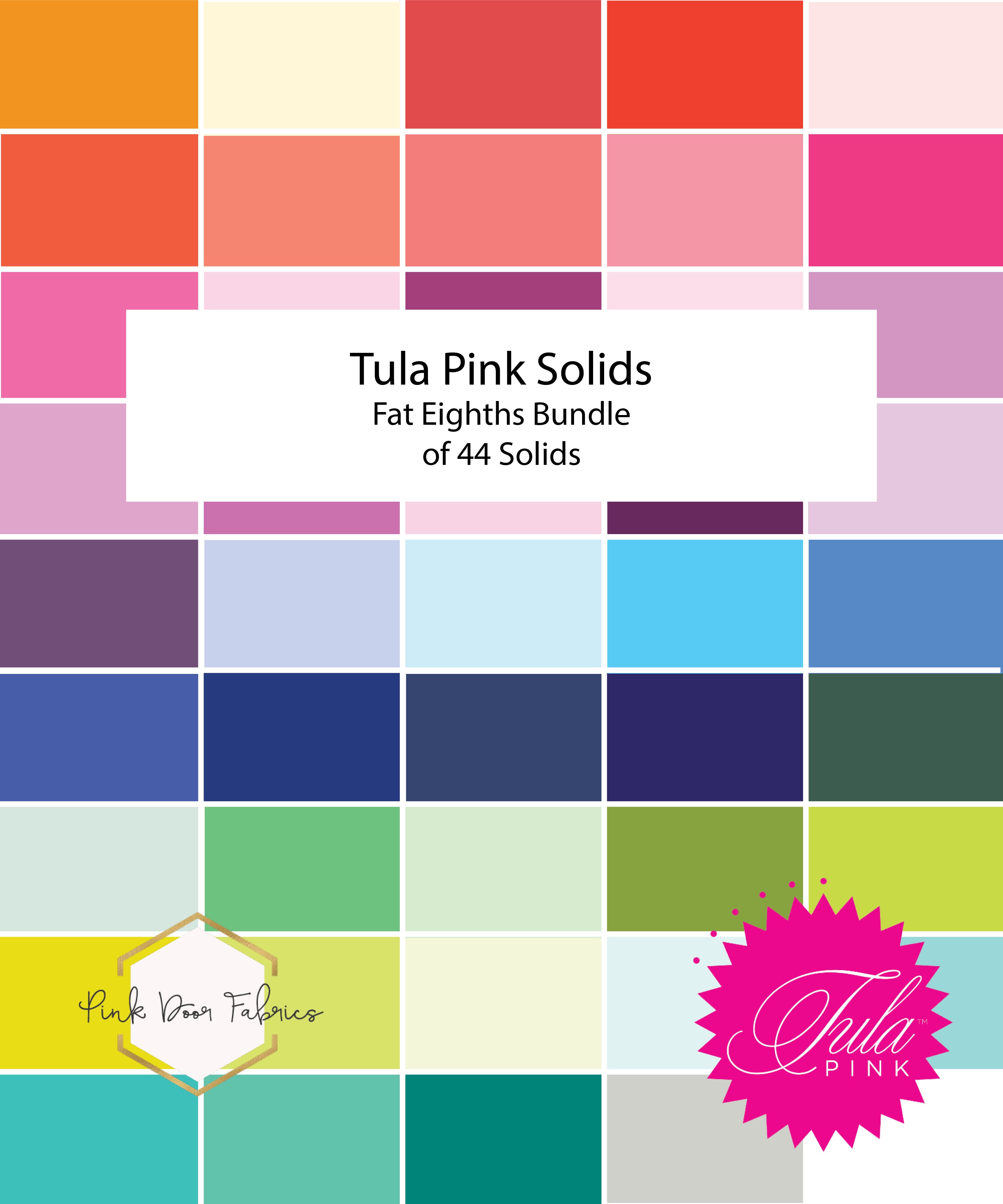 Tula Pink retailer Fabric Lineworks & True Colors bundle