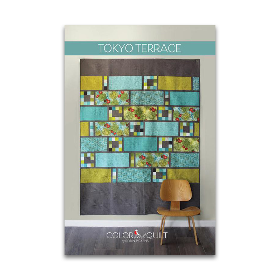 PREORDER - Tokyo Terrace - Quilt Pattern - Robin Pickens - RPQP TT105 - Paper Pattern