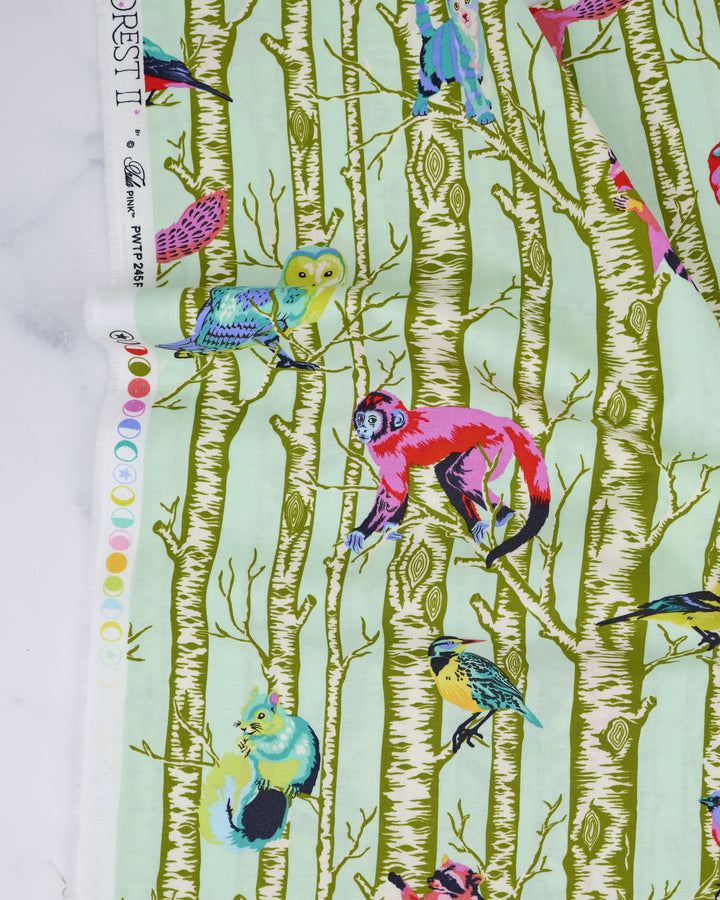 Full Moon Forest II - Family Tree in Enchanted - Tula Pink - PWTP245.ENCHANTED - Quilting Fabric
