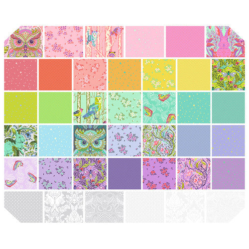 Full Moon Forest II - Fat Quarter Bundle of 40 Pieces - Tula Pink - FB2FQTP.FULLMOON