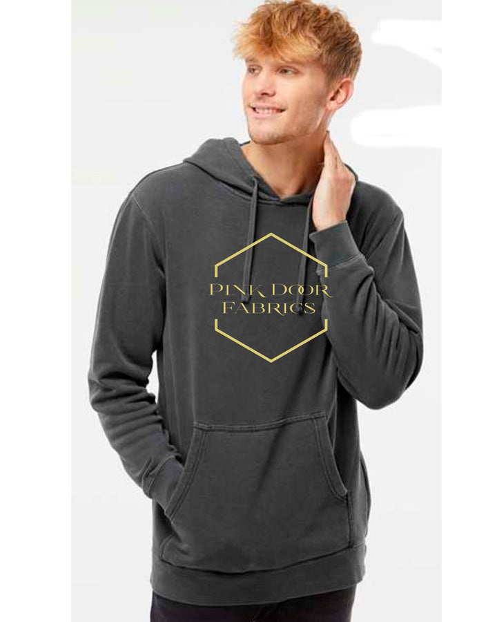 Pink Door Apparel - Men's / Unisex Hooded Pullover Sweatshirt