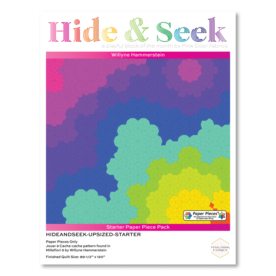 PREORDER Upsized Hide and Seek - Starter Paper Pieces Set - HIDEANDSEEK-UPSIZED-STARTER