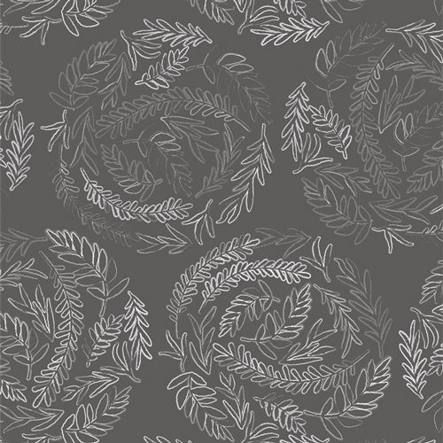 InkPerfect Carbon Edition Fernlike Impressions by Art Gallery Fabrics. The SKU is INKL21913.