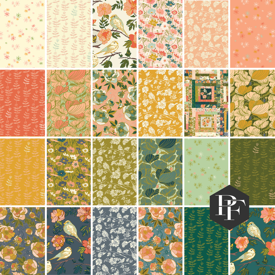 PREORDER - Lush Life - 24 Piece Fat Quarter Bundle - by Jennifer Moore