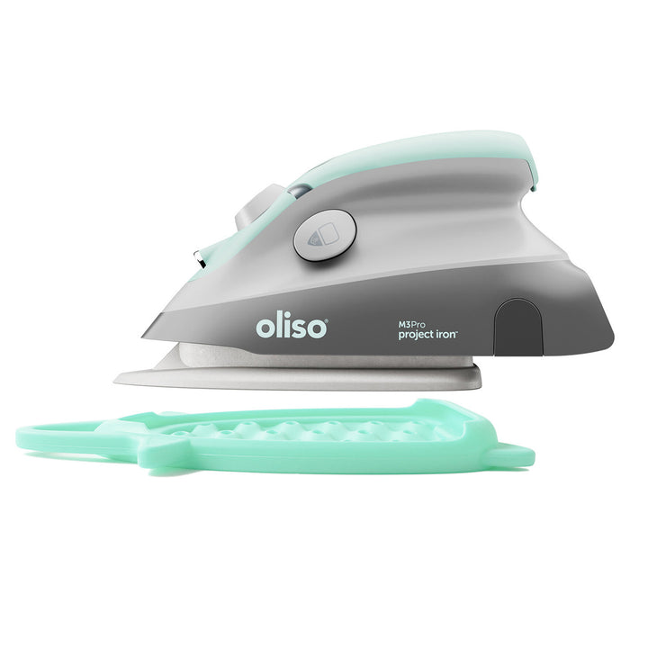 Oliso - Oliso Mini Iron With Trivet - Aqua - M3PRO-AQUA