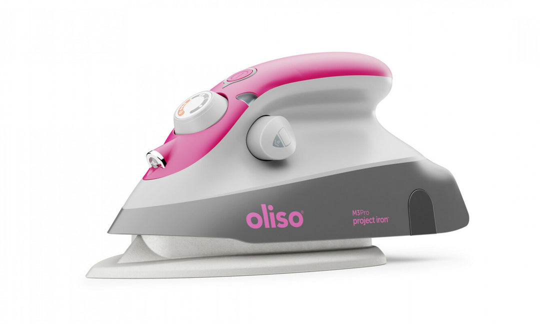 Oliso - Oliso Mini Iron With Trivet - Rasberry - M3PRO-RASP