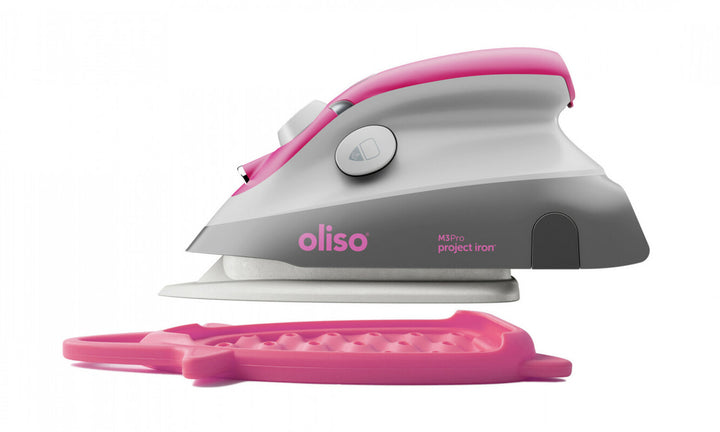 Oliso - Oliso Mini Iron With Trivet - Rasberry - M3PRO-RASP