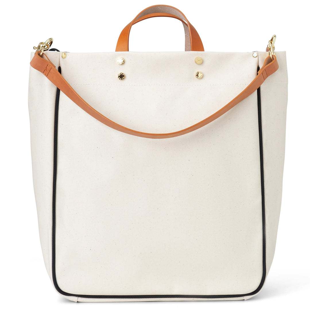 Codie Nylon Tote with Leather Accents
