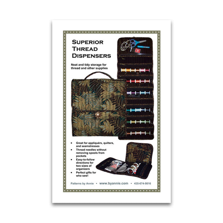 Superior Thread Dispensers - By Annie - Printed Bag Pattern - PBA180