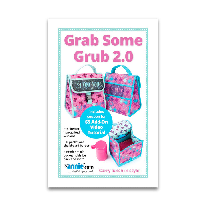 Grab Some Grub 2.0 - Patterns by Annie - Paper Pattern - PBA235-2