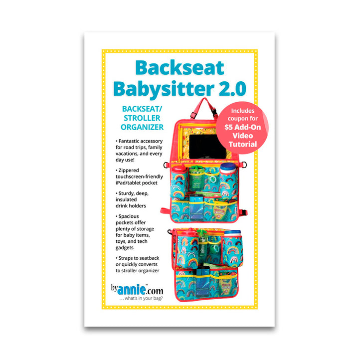 Backseat Babysitter 2.0 - Patterns by Annie - Paper Pattern - PBA256-2