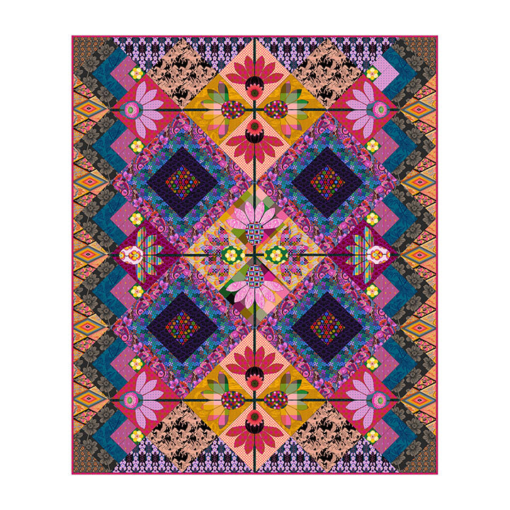 Bespoke Quilt No. 1 Quilt Kit by Anna Maria Textiles (Preorder)