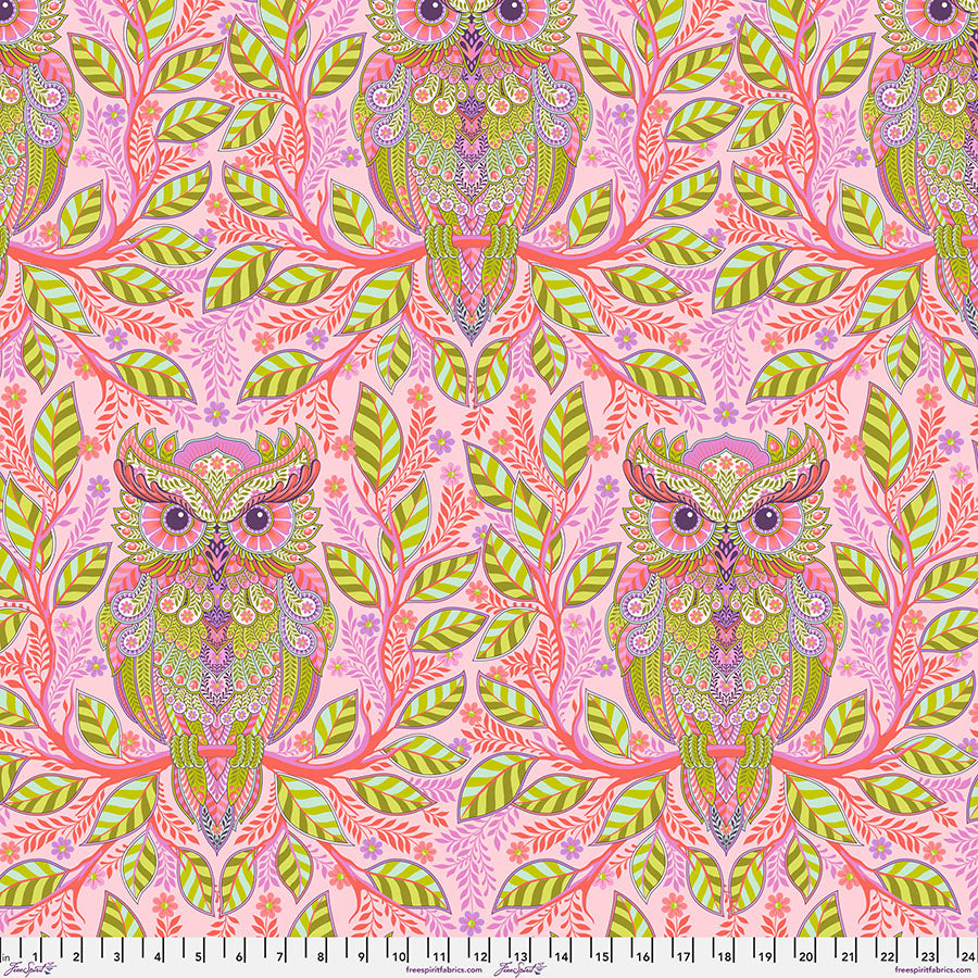 PREORDER - Full Moon Forest II - Hootie Patootie in Honey - Tula Pink - PWTP244.HONEY - Half Yard