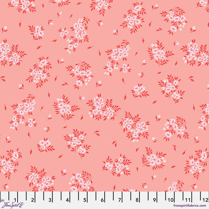 PREORDER - True Colors - What a Ditz in Peachy Keen - Tula Pink - PWTP253.PEACHYKEEN - Half Yard