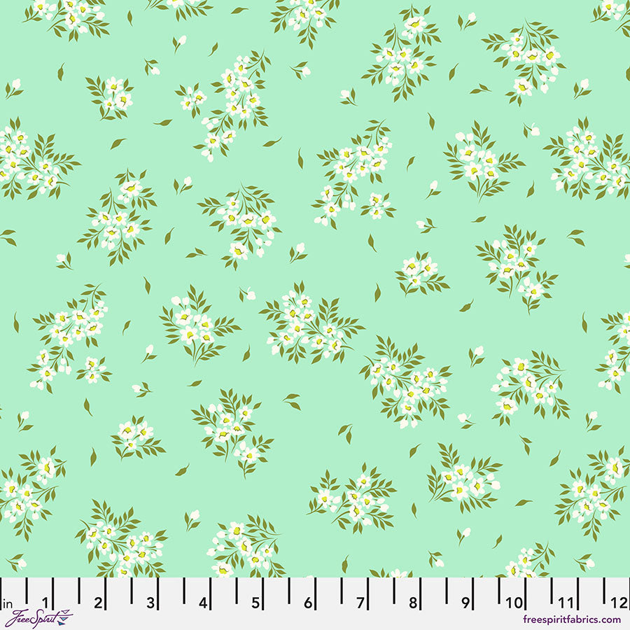 PREORDER - True Colors - What a Ditz in Spearmint - Tula Pink - PWTP253.SPEARMINT - Half Yard