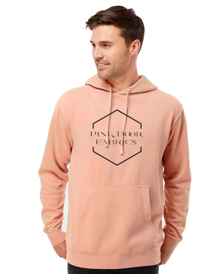 Pink Door Apparel - Men's / Unisex Hooded Pullover Sweatshirt