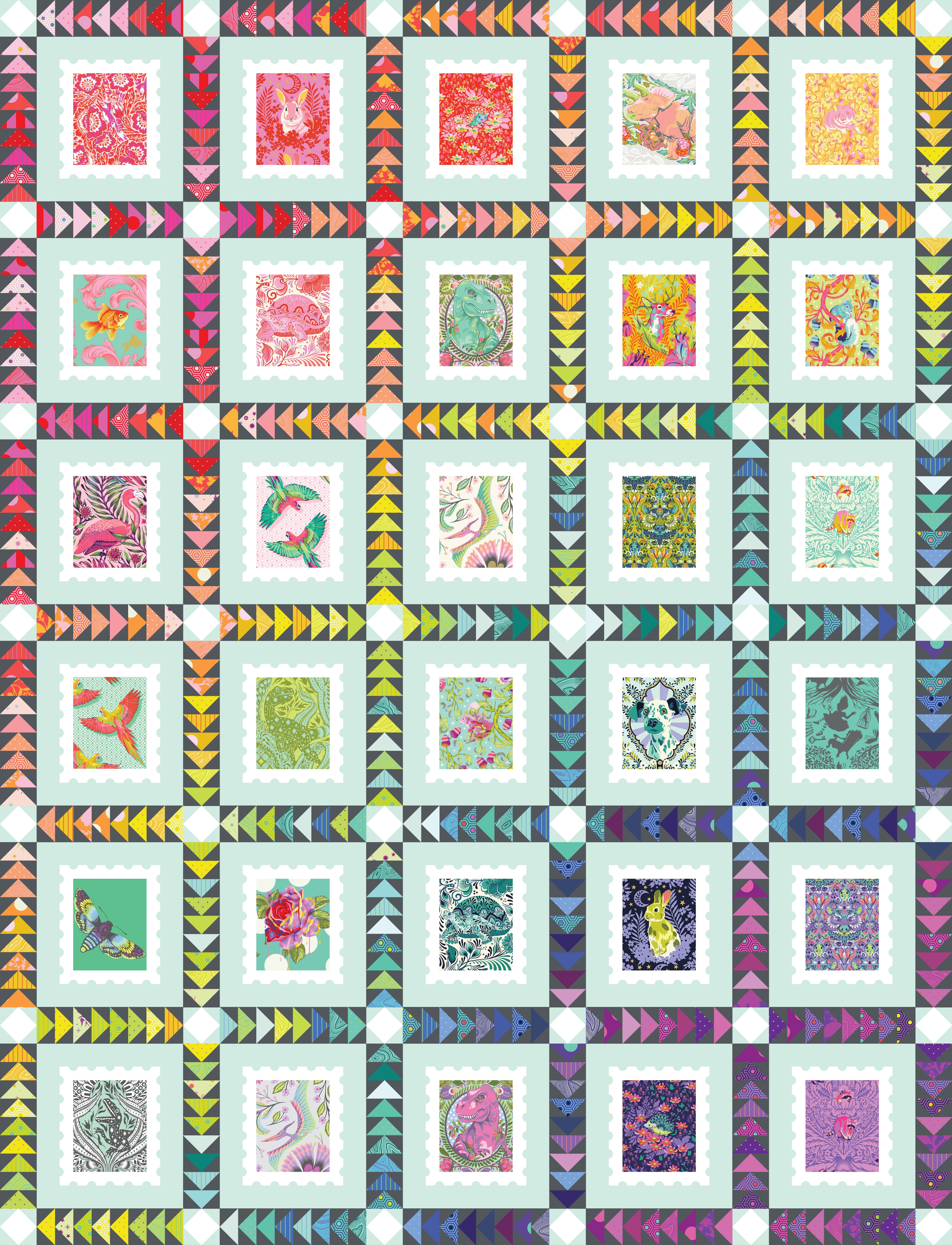 Store Tula blanket set stamps