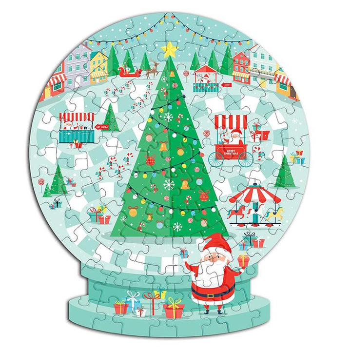 3-in-1 Snow Globe Puzzle -  44033 TC