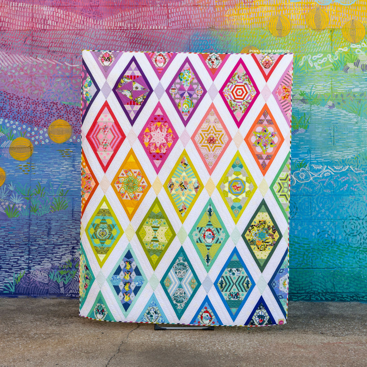 Queen of Diamonds - Tula Pink's Version - Quilt Kit - Fabric Only - QODTPV1-KIT