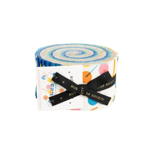 Eye Candy Jelly Roll, 40 Pieces - by Ruby Star Society