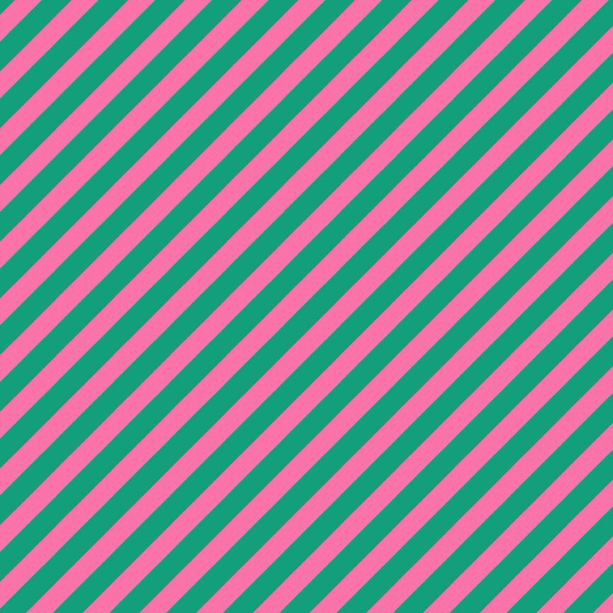 A closeup shot of the quilting fabric pattern called Vintage Stripe, designed by Faye Guanipa for Dear Stella, in the fandango colorway. The SKU is STELLA-DFG3184 FANDANGO.