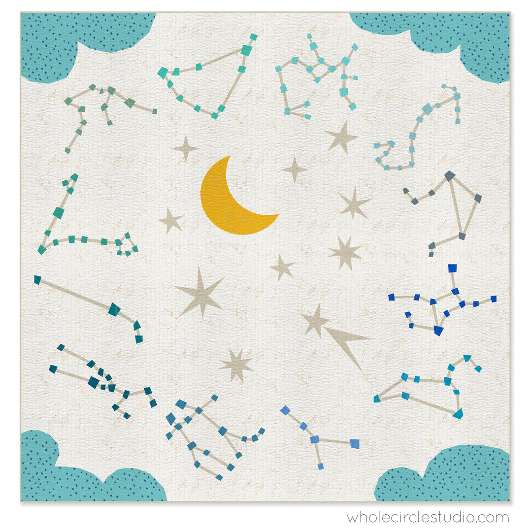 Starry Signs by Whole Circle Studio - Fabric Kits Only