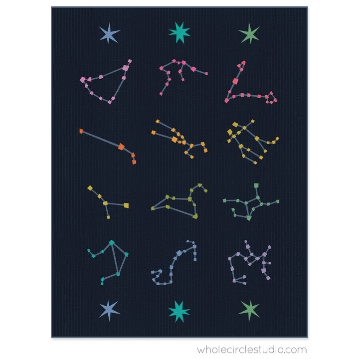 Starry Signs by Whole Circle Studio - Fabric Kits Only