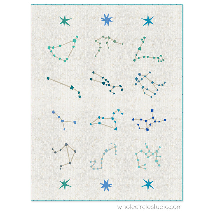 Starry Signs by Whole Circle Studio - Fabric Kits Only