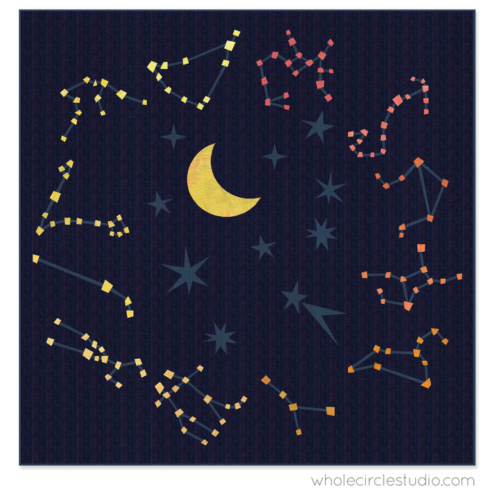 Starry Signs by Whole Circle Studio - Fabric Kits Only