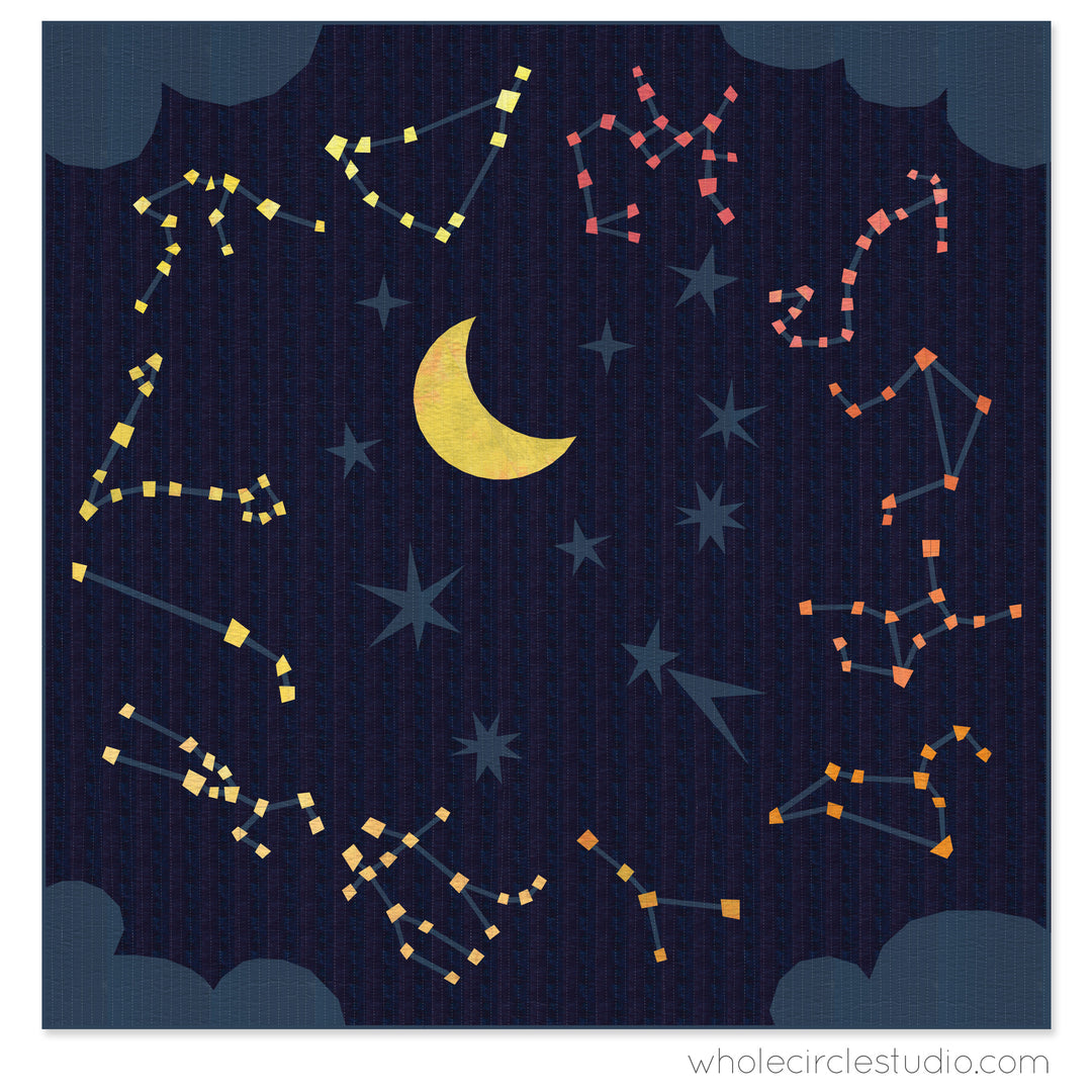 Starry Signs by Whole Circle Studio - Fabric Kits Only