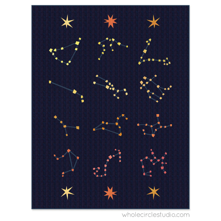 Starry Signs by Whole Circle Studio - Fabric Kits Only